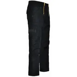 Zunfthose ATLANTIC 4981 - Eiko schwarz Gr. 50 - Arbeits- & Schutzkleidung, strapazierfähig und komfortabel mit modernem Design, ideal für Handwerker dank durchdachter Taschen und gedoppeltem Knie.