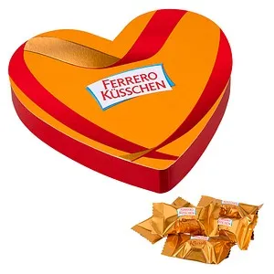 FERRERO KÜSSCHEN Herz Pralinen 13 St./124,0 g von FERRERO KÜSSCHEN