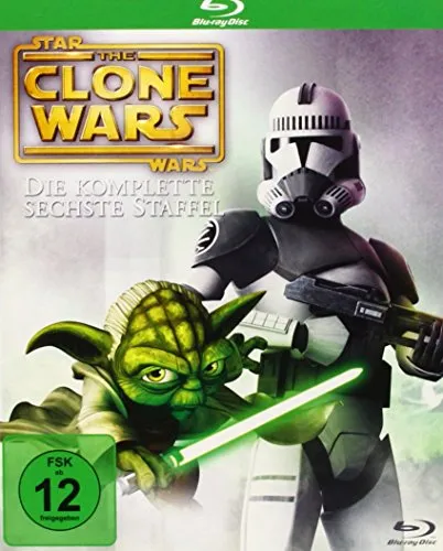 The Star Wars: The Clone Wars.Staffel.6,3 Blu-ray: 13 Episoden.USA