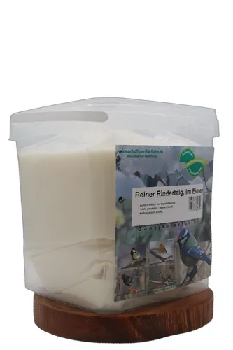 Anhaltiner Rindertalg 4kg Eimer von Anhaltiner Premiumfutterspezialist