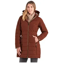 killtec Damen Funktionsparka - GW 13 WMN QLTD PRK - Wasserabweisender Steppparka mit abzippbarer Kapuze, ideal für Herbstwetter. Atmungsaktives PU Laminat und praktische Reißverschlusstaschen sorgen für Komfort und Funktionalität.