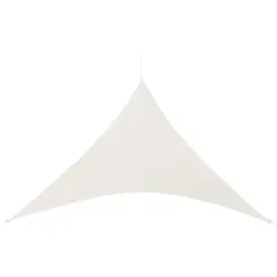 [en.casa] Sonnensegel, Sand, Textil, Dreieckig, 300x300 cm, Sonnen- & Sichtschutz, Sonnensegel