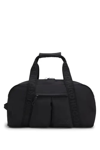 Hugo Taric Weekender schwarz 50551788-001 - Eleganter Weekender aus robustem Material, ideal für Kurztrips und Reisen, 52 cm groß und stilvoll.