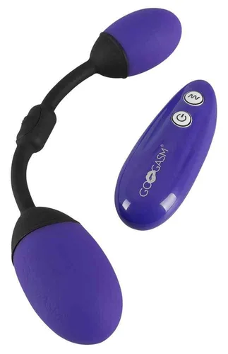 GoGasm Vibrating Pussy & Ass Balls Anal Analkugel Silikon ABS PU Unisex