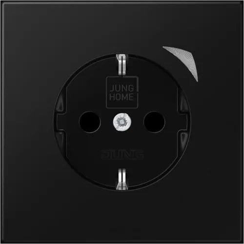 Jung Steckdosen Schwarz von Jung