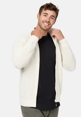Indicode Sweatjacke INLayton L - Nachhaltige Mode - Funktionsjacken aus 70% recycelter Baumwolle und 30% Polyester, ideal für umweltbewusste Fashionistas. Bequemer Stehkragen und lässiger Casual-Stil für die Saison 2023/2024.