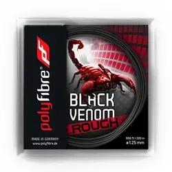 Produktbild Polyfibre Tennissaite Black Venom Rough 1.25mm