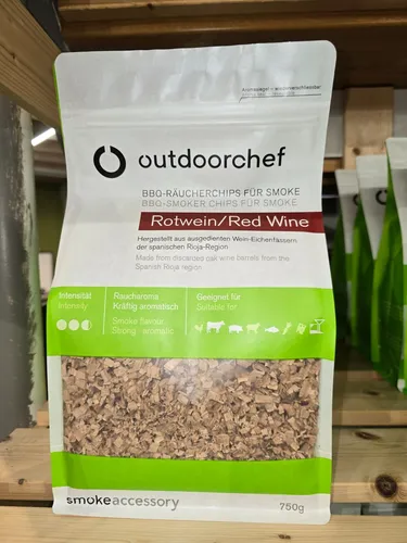Outdoorchef BBQ Räucherchips Rotwein