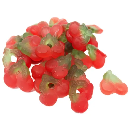 Fruchtgummi Doppelkirschen zuckerfrei süß fruchtig weich 175g