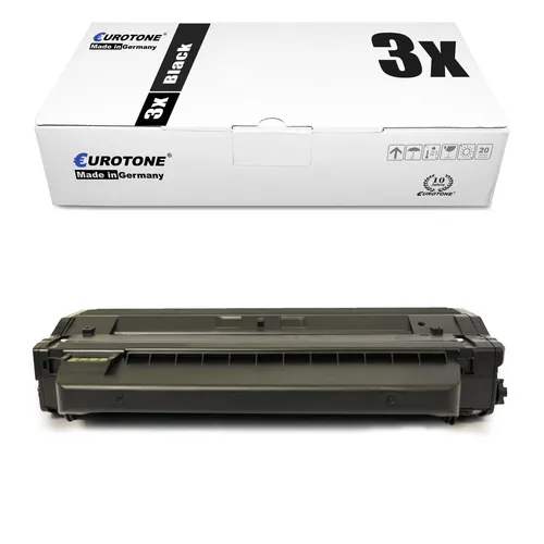 3x Toner f�r Samsung SCX 4600 4623 FW F FN, MLT-D1052L BLACK