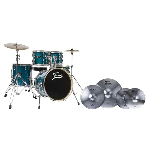 Fame Jungle Drum-Set, Komplettset mit 16
