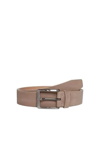 LLOYD Men’s Belts Ledergürtel - Hochwertiger Herrengürtel - Gürtel aus 43% Leder und 57% Lefa, in eleganten taupe, ideal für stilvolle Outfits und optimalen Tragekomfort.