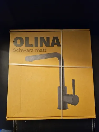 Lenz Küchenarmatur OLINA schwarz matt 46031151 - Küchenarmatur in elegantem Schwarz matt, aus hochwertigen Materialien für eine langlebige Nutzung und modernes Design in jeder Küche.