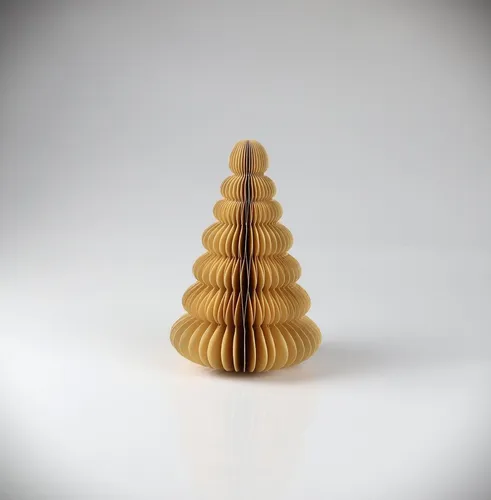 AM Design Dekobaum Dekofigur aus Papier, 4er Set, BxH: 10x14 cm