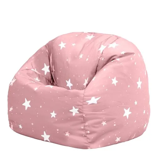 Icon Sterne Sitzsack für Kinder, Rosa von Icon