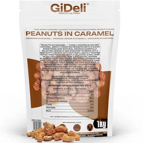 GiDeli Erdnüsse in Karamell 1kg
