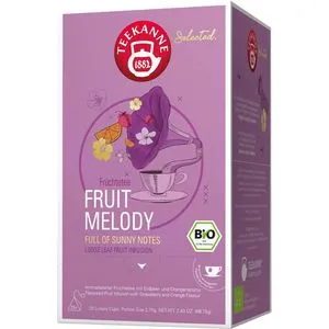 Teekanne Tee Luxury Cup Fruit Melody, BIO, 25 Pyramidenbeutel, 68,75g