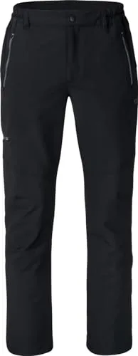 HOT Sportswear Outdoorhose schwarz 54 - Wanderhose Größe 54, aus atmungsaktivem Material für optimalen Tragekomfort bei Outdoor-Aktivitäten.