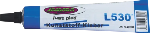 Ruderer Kunststoff-Kleber L530 - 20g Tube, ideal für die Verklebung von ABS, PS, PVC und mehr, schnelltrocknend und glasklar