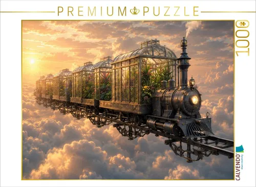 CALVENDO Puzzle Der Himmelszug der Blütenwelten – 1000 Teile