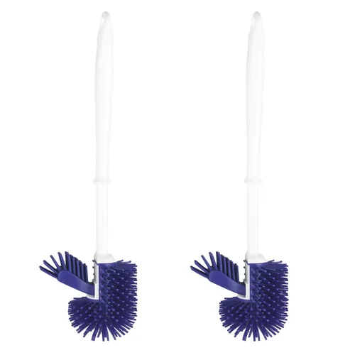 Maximex WC-Bürste selbstreinigend mit Anti-Haft-Wirkung Set lila Badezimmer