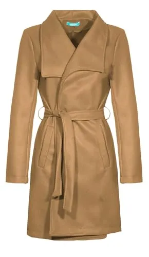 malito more than fashion Langmantel 15142 - Eleganter Trenchcoat für die Übergangszeit - Funktionsjacken, perfekt für die Übergangszeit mit breitem Reverskragen und vielseitig kombinierbar, ideal für jedes Outfit.