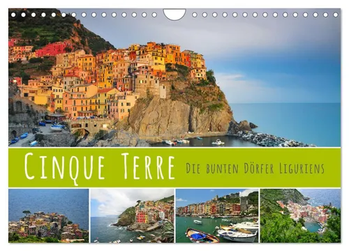 Reinhold Ratzer | Cinque Terre - die bunten Dörfer Liguriens Wandkalender 2025 - Kalender mit 14 Seiten, der die romantischen Fischerdörfer Liguriens in beeindruckenden Bildern präsentiert und das ganze Jahr über Urlaubsfeeling vermittelt.
