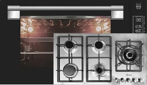 Kaiser EH 9309 Einbau  Elektro backofen 90cm +Gaskochfeld  90 cm FQ 905 VRGL