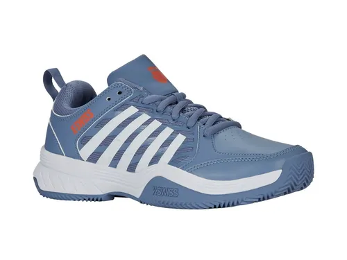 K-Swiss Court Express 2 Clay - Sandplatzcourt Tennisschuh blau 42,5 EU - Sportlicher Tennisschuh für Sandplatz mit optimaler Dämpfung und hervorragendem Grip für ein sicheres Spiel.