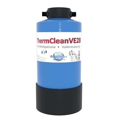 Heizungsbefüllung Fassenreinigung Solarreinigung Entsalzung von Heizungswasser nach VDI 2035 Mehrwegkartusche - Aquintos ThermCleanVE28 Heizung befüllen