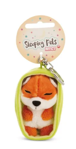 NICI 61601 Schlüsselanhänger Sleeping Pets Fuchs