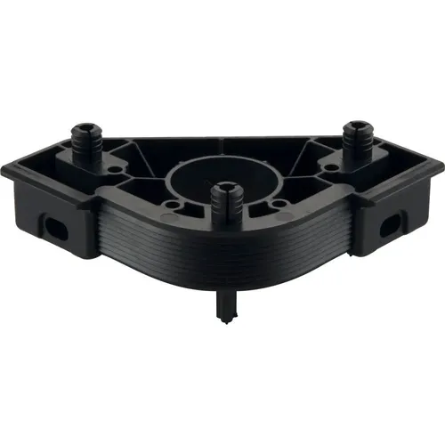 HETTICH KORREKT Planform Oberteilgleiter zum Einschlagen mit Auflage, schwarz