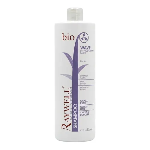 Produktbild Raywell WAVE Shampoo Locken Lockenpflege Curly Elastizität Frizz krauses Haar 1L