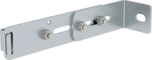 Wandhalter für Leitern, verstellbar 200-275mm - Zubehör für Leitern & Gerüste, stabiler Wandhalter aus verzinktem Stahl, ideal für sichere Montage und Flexibilität bei der Nutzung.