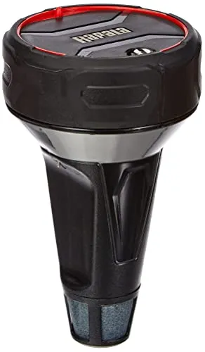Rapala Unisex-Adult RCD Floating Aerator-Automatische Aktivierung bei Kontakt mit Wasser-Eingebauter Luftausströmer-Lange Laufzeit-Batteribetrieben-Für Fischbecken-Schwarz/Rot, Standard