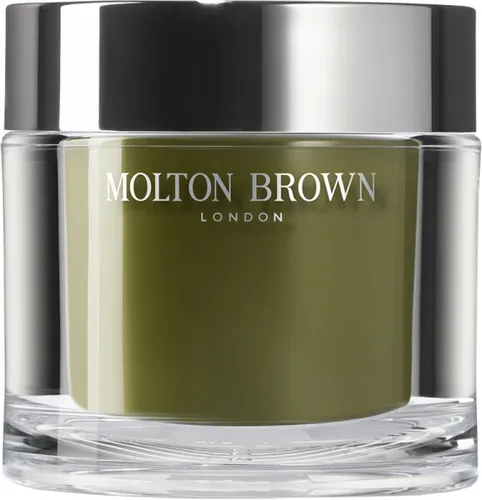 Molton Brown Reviving Rosemary Körperpeeling 250 g - Hautpflege mit aromatischem Ritual: Dieses sanfte Peeling reinigt und glättet die Haut, während die belebende Duftkomposition aus Rosmarin und Patchouli für Erfrischung sorgt. Umweltfreundlicher Glastiegel für nachhaltige Baderoutine.