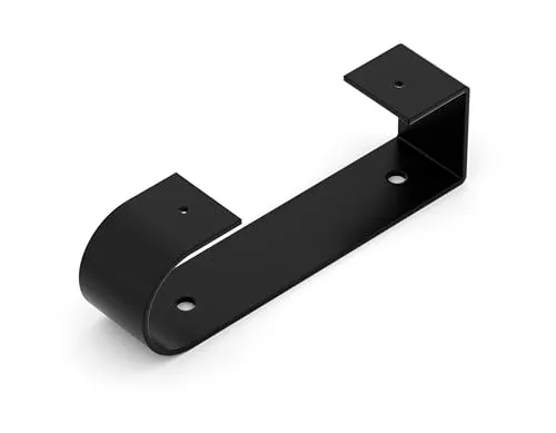 Alberts 805999 Regalträger Karla Regalhalter in mehreren Größen - wahlweise in verschiedenen Trendfarben - Regalwinkel als ein Paar oder einzeln - 60 x 205 x 45 mm, schwarz