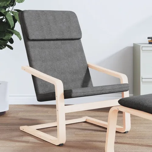 Maison Exclusive Relaxsessel Dunkelgrau aus Stoff