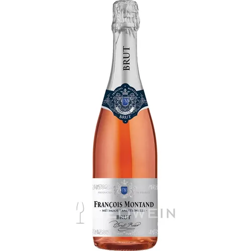 Francois Montand Brut Rosé 0,75 l Sekt aus Frankreich, trocken, Flaschengärung