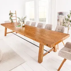 Produktbild Riess Ambiente Massiver Esstisch FINCA 300cm Vintage braun aus recyceltem Pinienholz