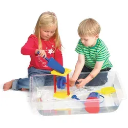 Sand-Wasser-Matschwanne - transparent - Zubehör für Möbel - Transparente Matschwanne für kreatives Spielen mit Wasser und Sand, perfekt für Kinder und vielseitig einsetzbar.