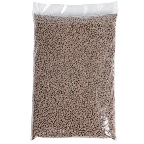 Dekogranulat / Dekosteine (2-3 mm), 1 kg, erdbraun