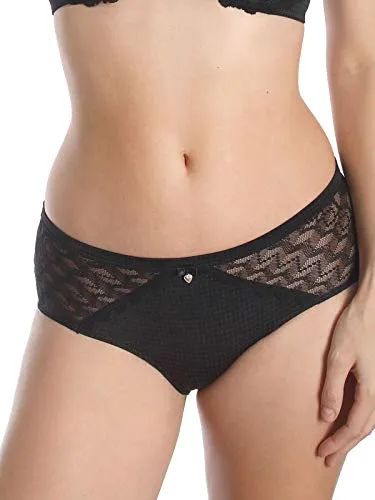 Sassa Panty Damen BEAUTIFUL CLASSIC - Funktionsunterwäsche aus elastischem Jacquard mit Spitzenbund, ideal für eine figurbetonte Passform in Größe 46.