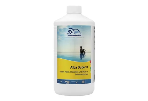 Chemoform Poolpflege Chemoform Alba Super K 1 l Algenex gegen Algen Bakterien und Pilze