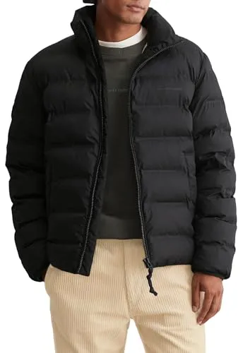 Marc O'Polo Steppjacke in Schwarz, Größe XXL für Herren - Funktionsjacken von Marc O'Polo - wasserdicht, mit Stehkragen und Reißverschluss, ideal für kalte Tage.