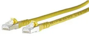Metz Connect Patchkabel Cat.6A, 10G, AWG26, 5m, gelb