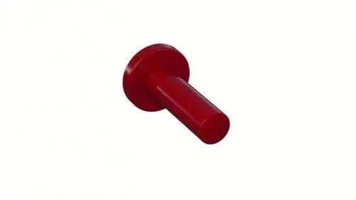 HEWI Reservepapierhalter Ser 477 rubinrot von HEWI