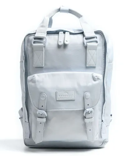 Doughnut Rucksack Macaroon Pastel 16 - Blue Lotus - Stylischer Rucksack in blue lotus für Alltag und Uni, aus wasserdichtem Nylon, leicht und ideal für Laptops bis 14 Zoll, mit durchdachter Innenaufteilung und gepolsterten Schultergurten.