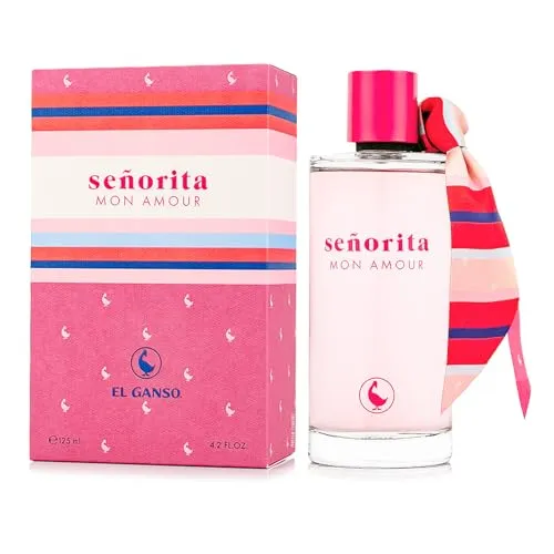 El Ganso Señorita Mon Amour Eau De Toilette Spray 125ml - Damendüfte - Fruchtig-blumiger Duft für selbstbewusste Frauen, ideal für Alltag und besondere Anlässe, mit langanhaltender Formulierung für einen unvergesslichen Eindruck.