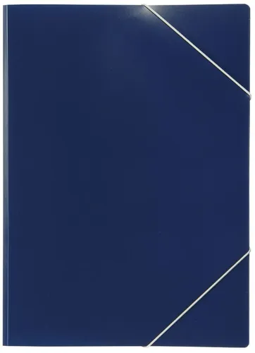 Oxford Eckspanner image DIN A4 aus PP dunkelblau